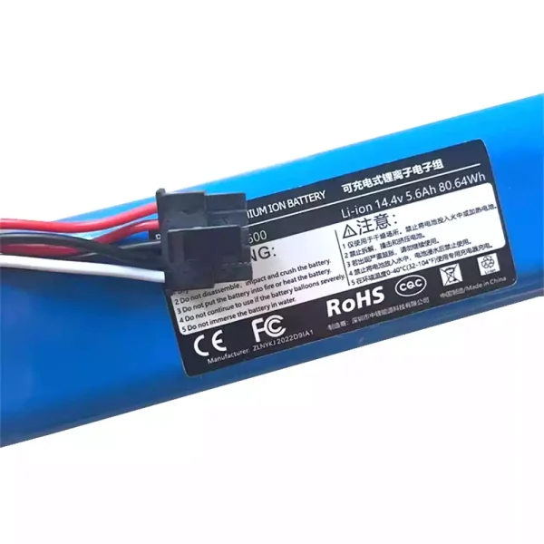 Batería para Robot XiaoMi MIJIA Pro,2Pro,MJSTS1 (6800mAh) - Imagen 2