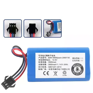 Batería para Robot ECOVACS DEEBOT TCR360 D36A D36B D36C D36E D36S DA611 DB35 DA60