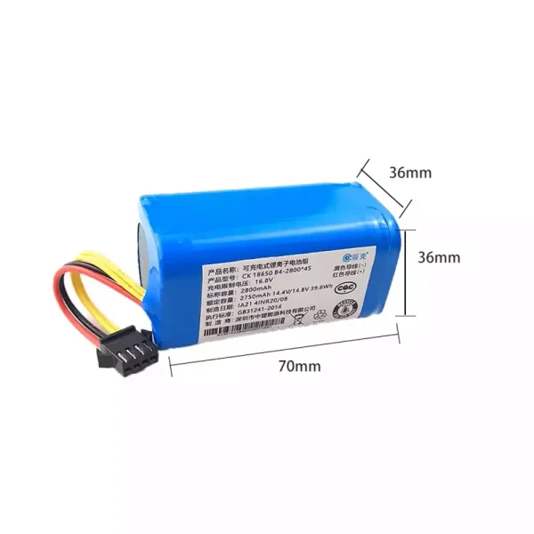 Batería para Robot Haier TAB-M320C TAB-J3C5L SWR-T320S SWR-T350G SWR-QT35B SWR-J3500 - Imagen 2