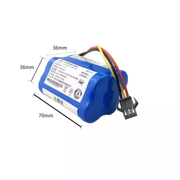 Batería para Robot Haier TAB-TT35H TAB-T535H TAB-JD5D5H - Imagen 2