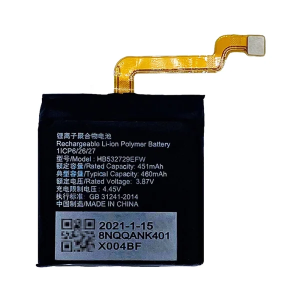 Batería HB532729EFW para HUAWEI Watch 3