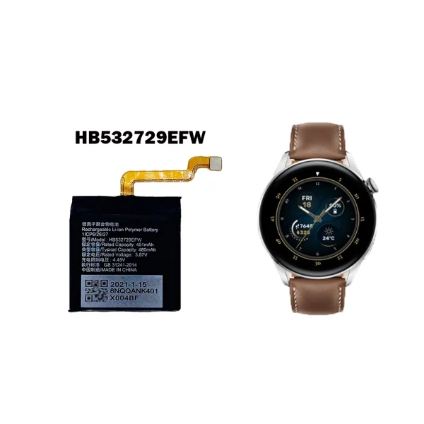 Batería HB532729EFW para HUAWEI Watch 3 - Imagen 4