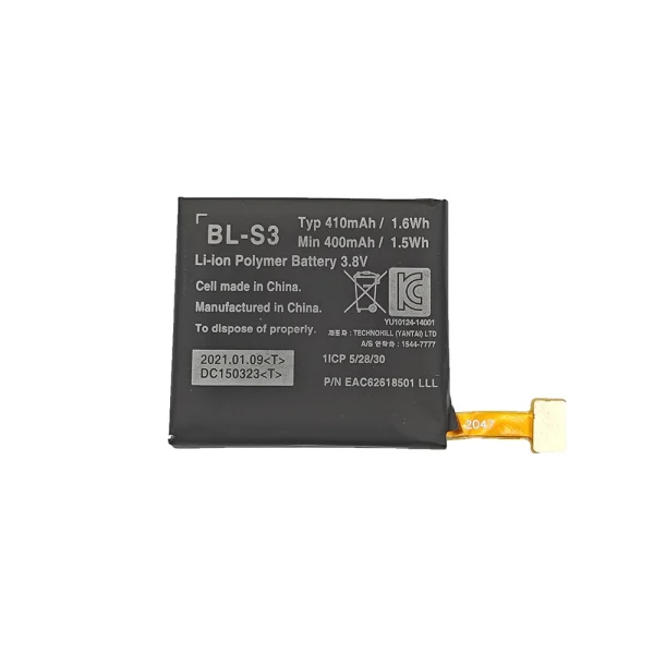 Batería BL-S3 para LG G Watch R W110,Urbane Watch W150