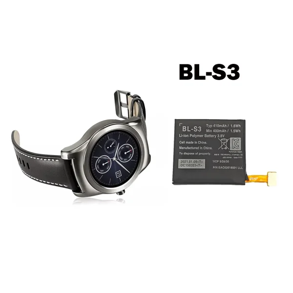 Batería BL-S3 para LG G Watch R W110,Urbane Watch W150 - Imagen 4