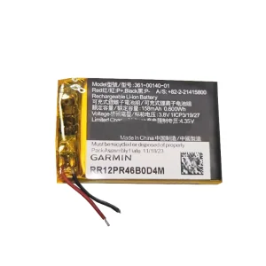 Batería 361-00140-01 para Garmin Forerunner 55 GPS