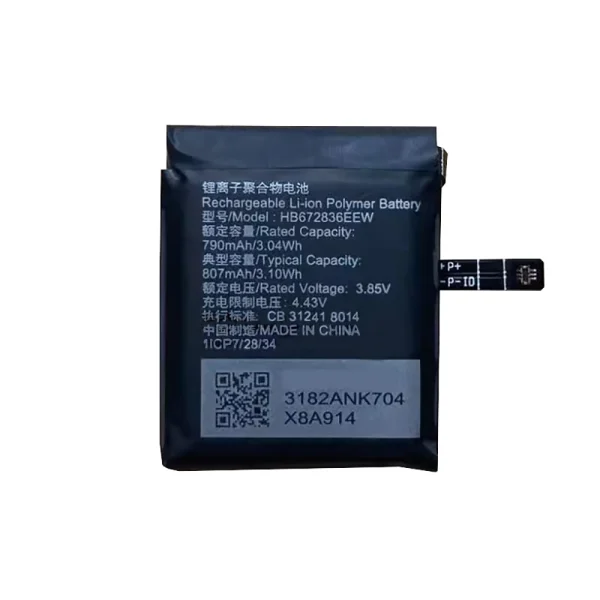 Batería HB672836EEW para HUAWEI Honor watch GS PRO,watch 4X.watch 4Pro,NIK-AL00 ASN-AL10