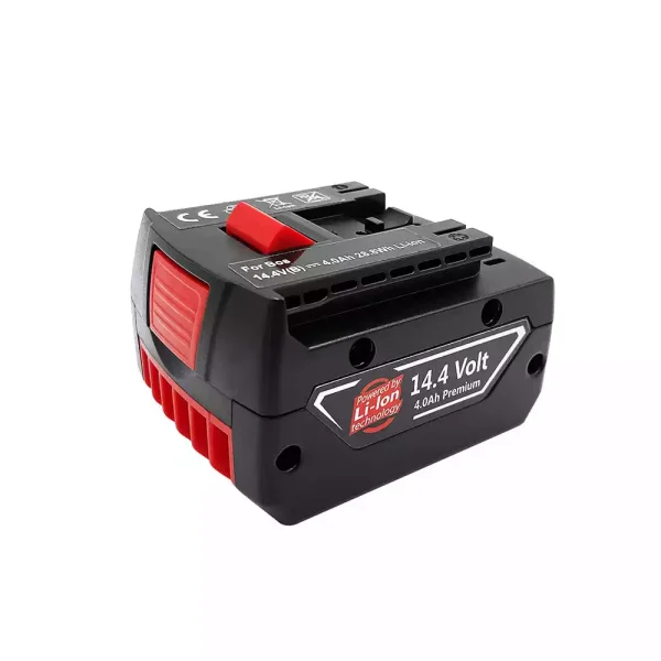 14.4V 4.0Ah Batería para BOSCH DB180-02,GDR1080-LI,GDR 14.4V-LI,GDS 14.4V-LI,GHO14.4V-LI,GSB14.4VE-2-LI,GSR1080-LI,GSR14.4 V-LI,GSR14.4 VE-2-LI,GSR14.4-2-LI,GSR 1440-LI,HDB180-02,PB360S,TSR1080-LI.