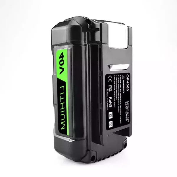 40V 4.0Ah Batería para Ryobi RY40LM30,RY40190,RY40430,RY40620,RY40460,RY40250,RY40770,RY40850,RY40610A,RY40210B,RY40240,RY40440 - Imagen 2