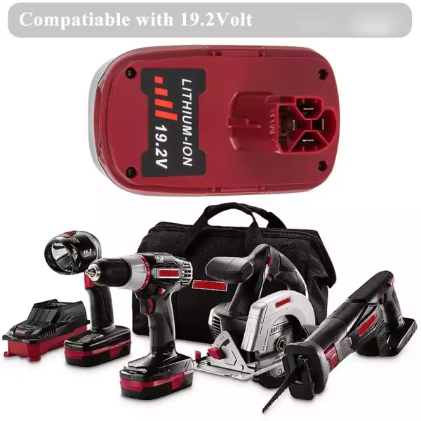 19.2V 3.0Ah Batería para CRAFTSMAN C3 XCP 130211004 - Imagen 2
