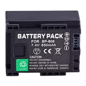 Batería para Canon BP-807 BP-808 BP-809