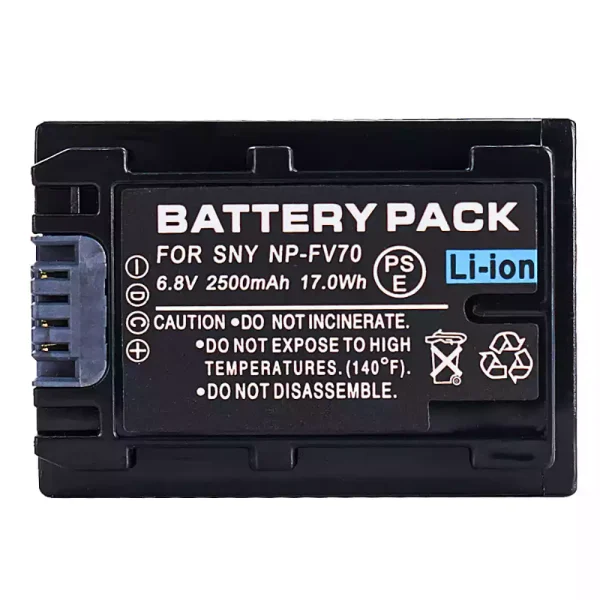 Batería para SONY NEX-VG10 NEX-VG20 NEX-VG30 NEX-VG30H NEX-VG900 PXW-X70PXW-Z90 PXW-Z450