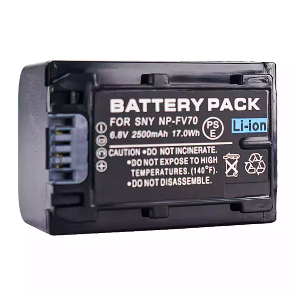 Batería para SONY NEX-VG10 NEX-VG20 NEX-VG30 NEX-VG30H NEX-VG900 PXW-X70PXW-Z90 PXW-Z450 - Imagen 2