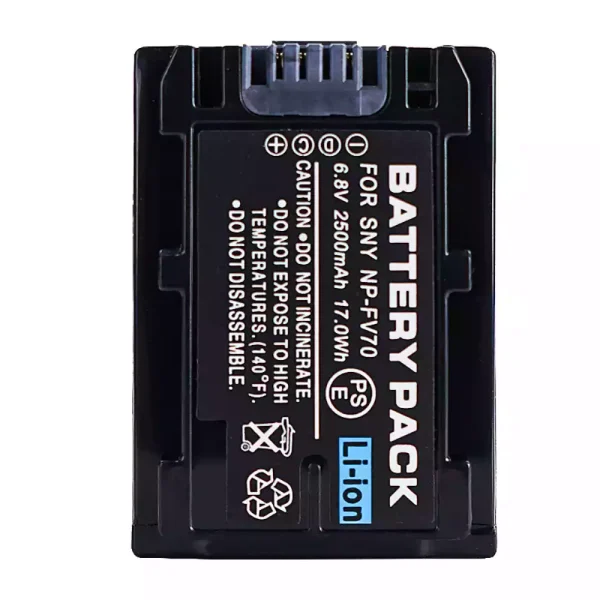Batería para SONY NEX-VG10 NEX-VG20 NEX-VG30 NEX-VG30H NEX-VG900 PXW-X70PXW-Z90 PXW-Z450 - Imagen 4