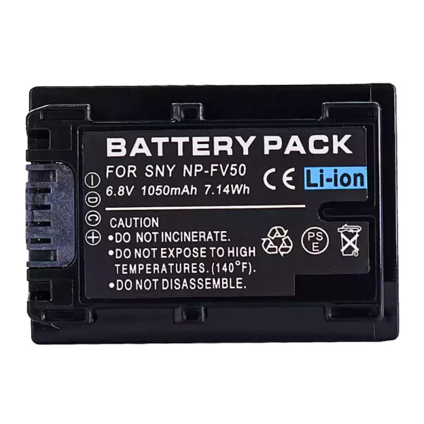 Batería para SONY HXR-MC50U HXR-NX3D1U HXR-NX30U HXR-NX70U HXR-NX80 HXR-MC50U