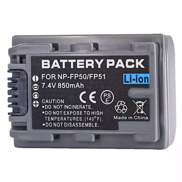 Batería para SONY NP-FP50 - Imagen 2