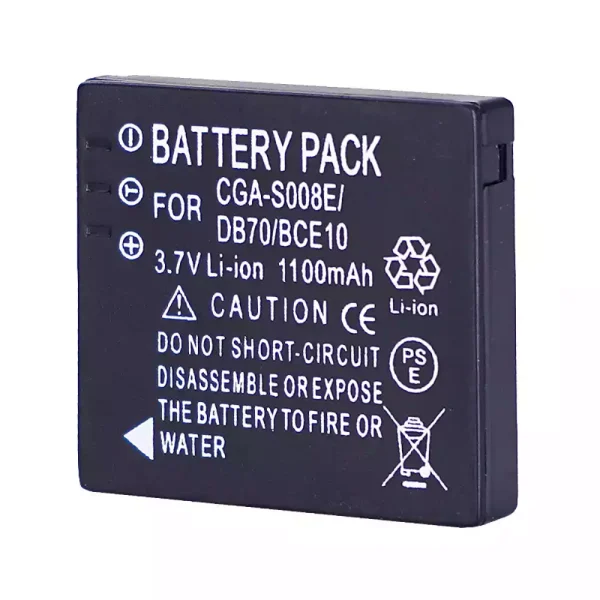 Batería para PANASONIC SDR-S7 SDR-S9 SDR-S10 SDR-S10P1 SDR-S15 SDR-S20 SDR-S25 SDR-S26 SDR-SW20 SDR-SW21 SDR-SW28 - Imagen 2