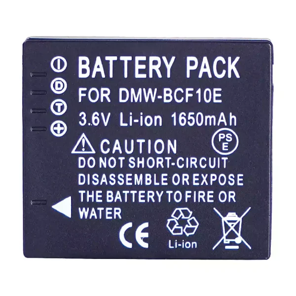 Batería para PANASONIC Lumix DMC-FC25 DMC-FT1 DMC-F2, DMC-F3, DMC-FH1, DMC-FH20, DMC-FH22, DMC-FH3, DMC-FT3, DMC-FX68