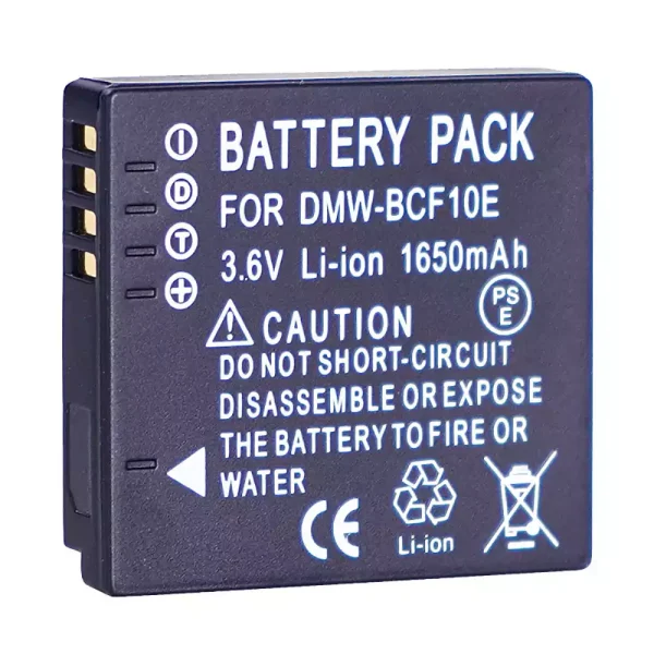 Batería para PANASONIC Lumix DMC-FC25 DMC-FT1 DMC-F2, DMC-F3, DMC-FH1, DMC-FH20, DMC-FH22, DMC-FH3, DMC-FT3, DMC-FX68 - Imagen 2