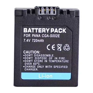 Batería para PANASONIC Lumix DMC-FZ1 DMC-FZ2 DMC-FZ3 DMC-FZ4 DMC-FZ5 DMC-FZ10 DMC-FZ15 DMC-FZ20