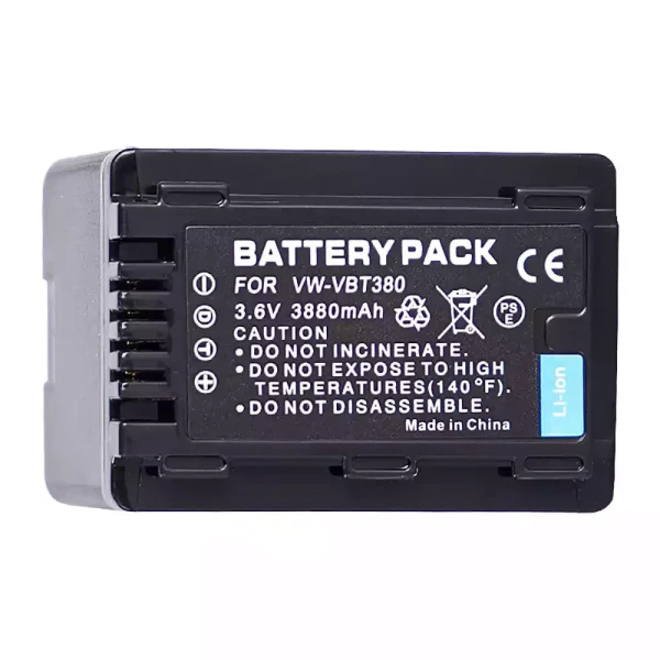 Batería para PANASONIC VW-VBT380 - Imagen 2