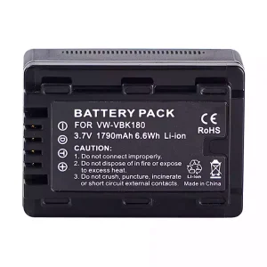 Batería para PANASONIC VW-VBK180 VW-VBL090
