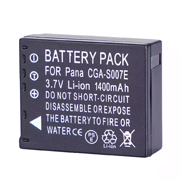 Batería para PANASONIC DMC-TZ1 DMC-TZ2 DMC-TZ3 DMC-TZ4 DMC-TZ5 DMC-TZ11 DMC-TZ15 DMC-TZ50 - Imagen 3