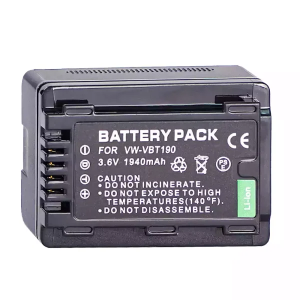 Batería para PANASONIC VW-VBT190 - Imagen 2