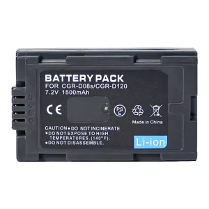 Batería para PANASONIC NV-DS3 NV-DS7 NV-DS8 NV-DS9 NV-DS11 NV-DS12 NV-DS15 NV-DS25 NV-DS27 NV-DS28 NV-DS29 NV-DS30 NV-DS33 NV-DS35 NV-DS37 NV-DS38