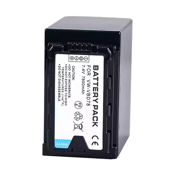 Batería para PANASONIC VW-VBD78 VW-VBD98 AG-VBR89G - Imagen 2
