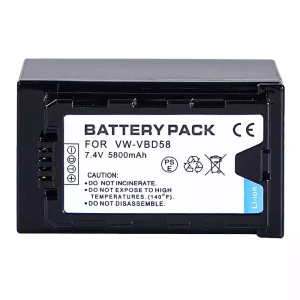 Batería para PANASONIC VW-VBD58