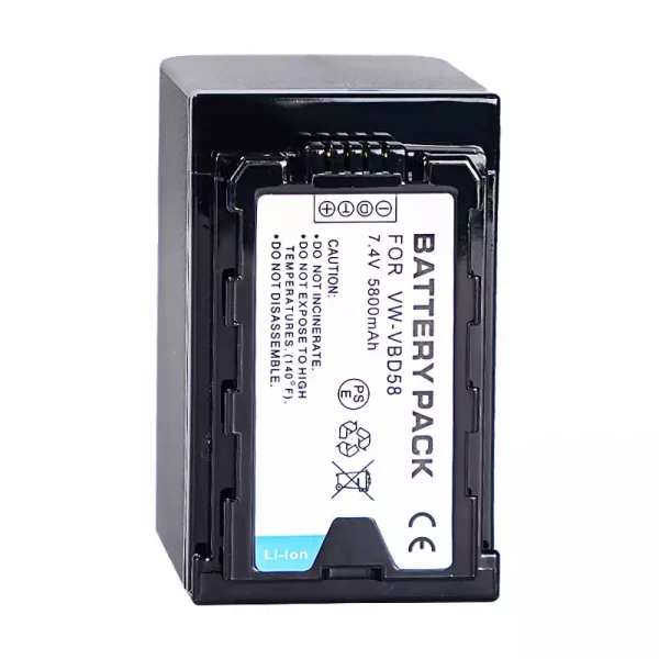 Batería para PANASONIC VW-VBD58 - Imagen 2