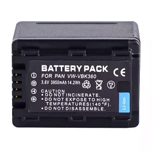 Batería para PANASONIC VW-VBK360