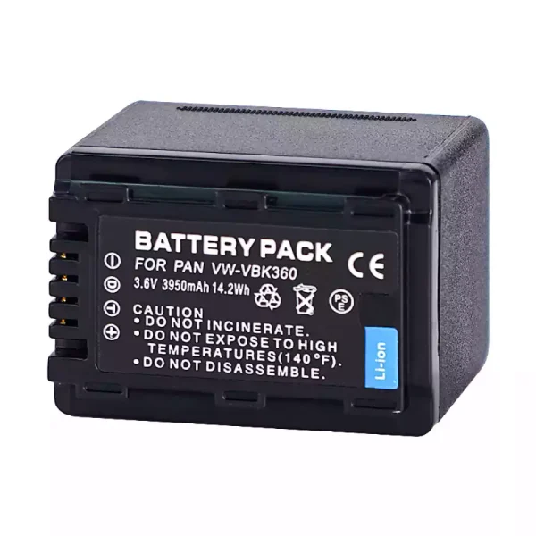 Batería para PANASONIC VW-VBK360 - Imagen 2