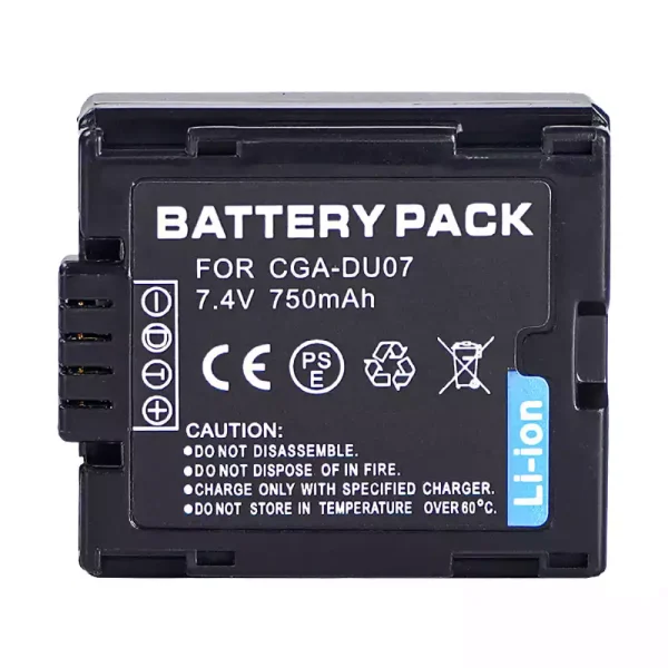 Batería para PANASONIC VDR-M30 VDR-M50 VDR-M53 VDR-M55 VDR-M70 VDR-M75 VDR-M95