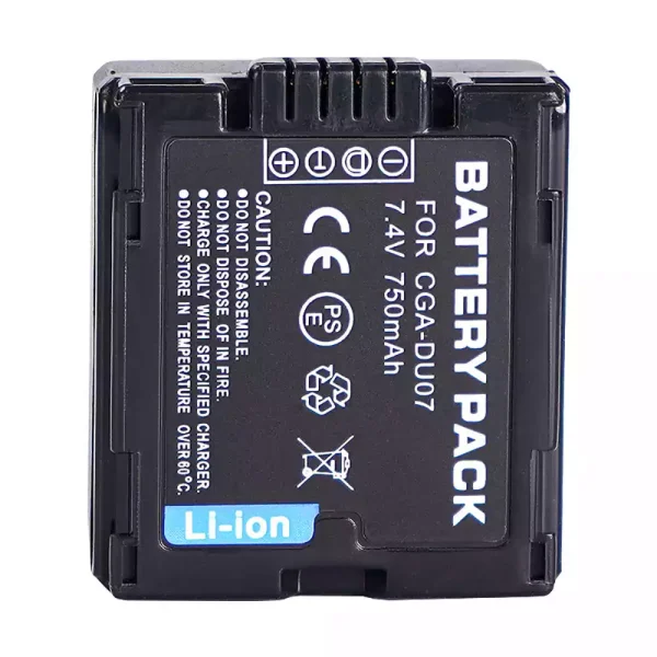 Batería para PANASONIC VDR-M30 VDR-M50 VDR-M53 VDR-M55 VDR-M70 VDR-M75 VDR-M95 - Imagen 2