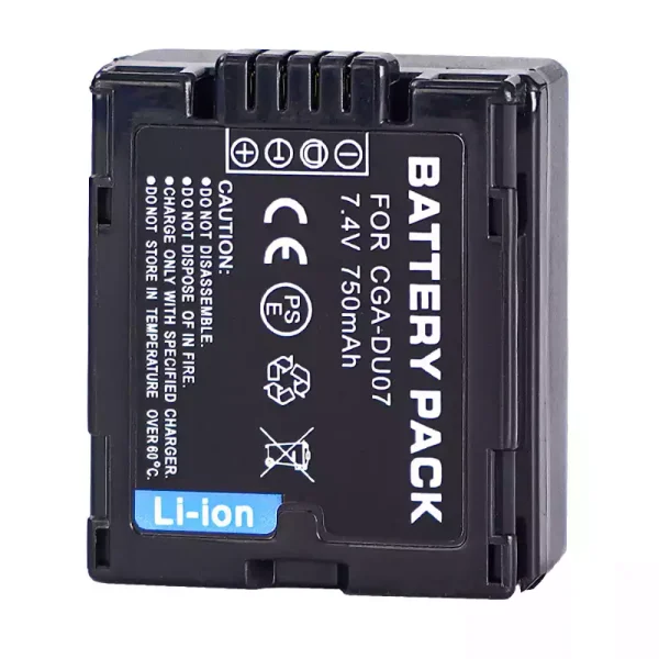 Batería para PANASONIC VDR-M30 VDR-M50 VDR-M53 VDR-M55 VDR-M70 VDR-M75 VDR-M95 - Imagen 3