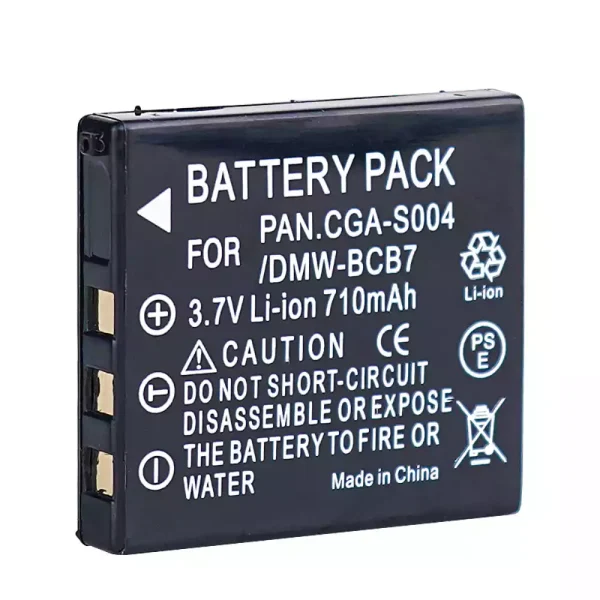 Batería para PANASONIC Lumix DMC-FX2 DMC-FX2B DMC-FX2EBS DMC-FX2EG-S DMC-FX2GN DMC-FX2PL-S DMC-FX2S - Imagen 2