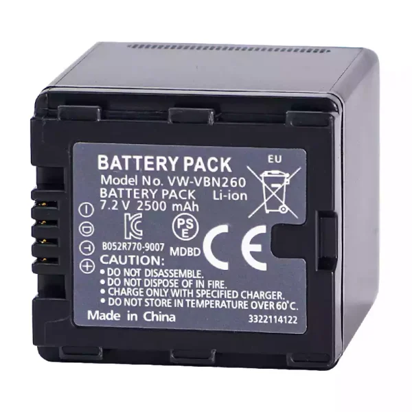 Batería para PANASONIC VW-VBN260 - Imagen 2