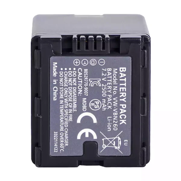 Batería para PANASONIC VW-VBN260 - Imagen 4