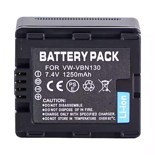 Batería para PANASONIC VW-VBN130