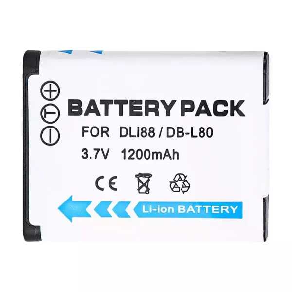 Batería para SANYO DB-L80, DB-L80AU