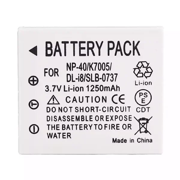 Batería para Pentax D-LI8