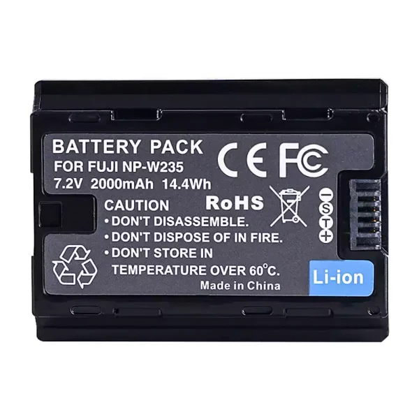 Batería para FUJIFILM X-H2S / XH2S, X-S20, X-T4 / XT4, X-T5 / XT5