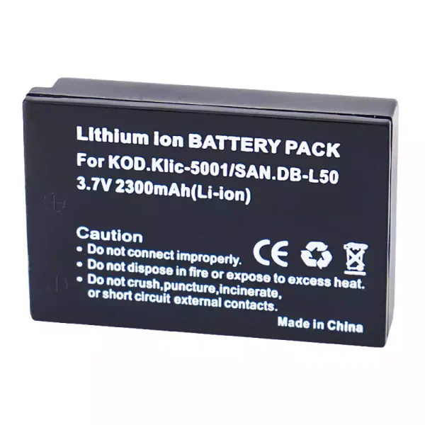 Batería para Xacti DMX-HD1010 Xacti VPC-HD1000 Xacti VPC-HD1010 - Imagen 2