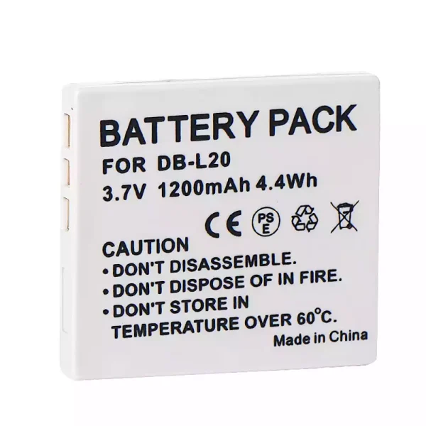 Batería para SANYO VPC-C40,VPC-C5,VPC-C6,VPC-CA6,VPC-CA65,VPC-CA8,VPC-CA9,VPC-CG6,VPC-CG65,VPC-CG9 - Imagen 3