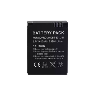 Batería para GoPro AHDBT-201 AHDBT-301 AHDBT-302