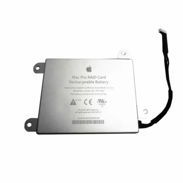 Batería Para Mac Pro RAID Card A1228