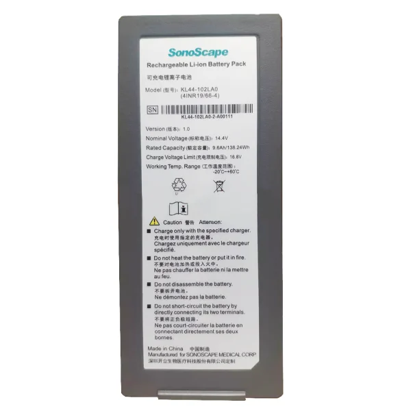 Batería Para SonoScape A5 S7 S8 KL44-102LA0 KL0416S9A