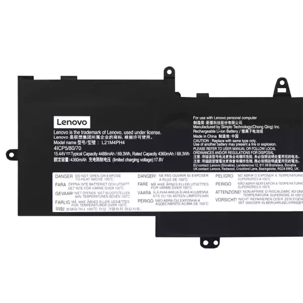Batería Para Laptop LENOVO L21M4PH4 L21C4PH4 L21D4PH4 - Imagen 3