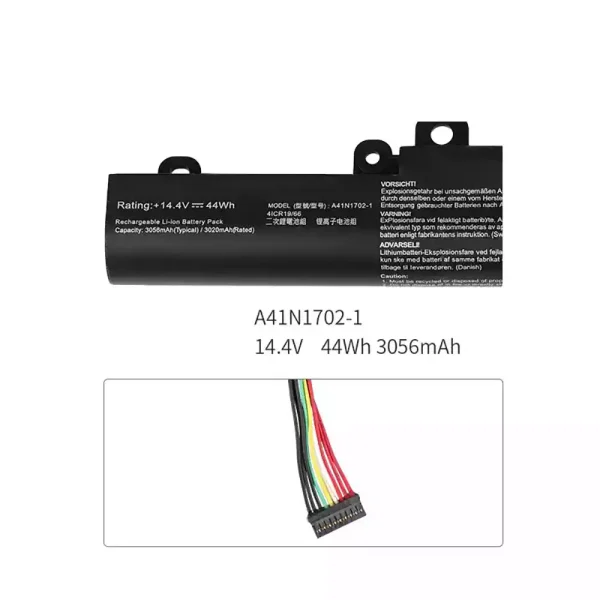 Batería Para Laptop Asus A41N1702-1 - Imagen 3